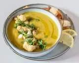 Zupa z soczewicy z cytryną