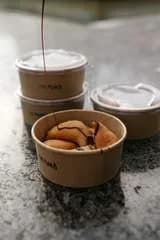 Smażone pierogi z wiśniami