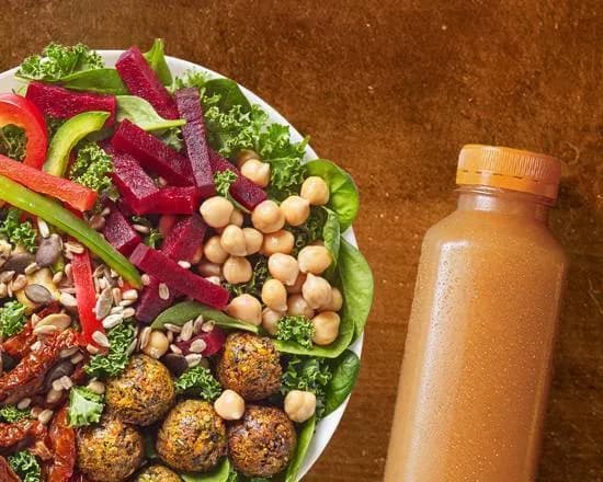 Sałatka Wege Miska + Sok