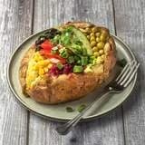 Kumpir wegański duży