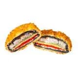 Black Hero burger z krewetkami