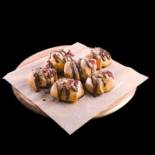 Sweet Rolls z malinami i czekoladą