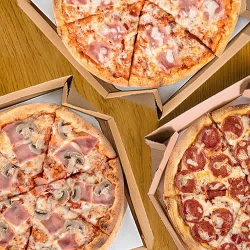 Trio Deal - 3x duża pizza 36,98 zł/szt.