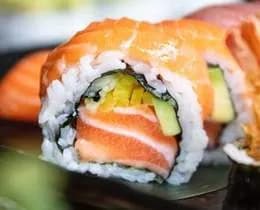 California z łososiem