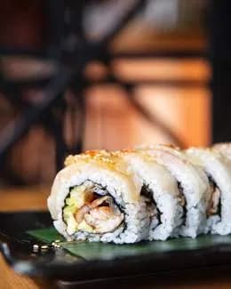 California z węgorzem, seriolą i limonką