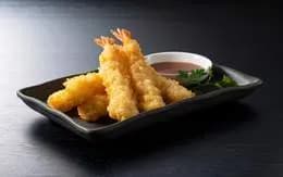 Baby shrimp tempura