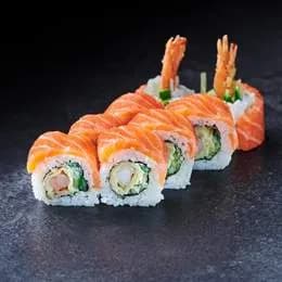 Golden California Maki Krewetka w tempurze