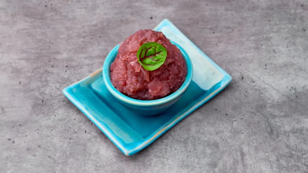 Tatar z tuńczyka - miska