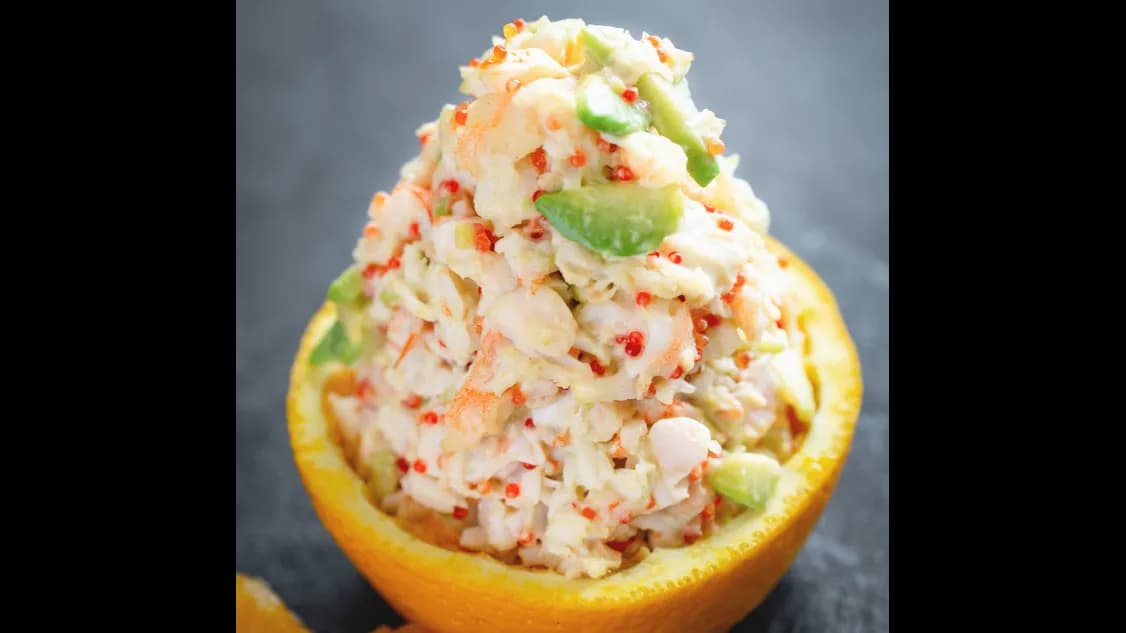 Sałatka z krewetek i awokado