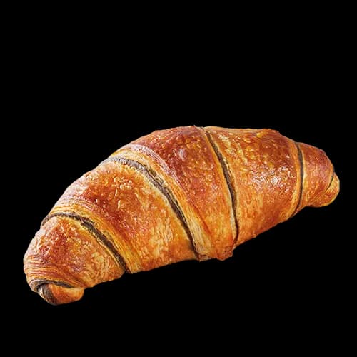 Croissant z nadzieniem kakaowym