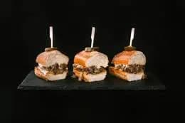 Philly cheese slider