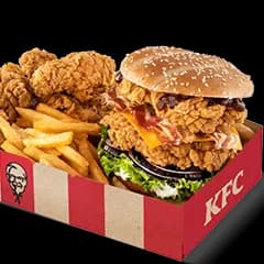 Podwójny Grander Burger Big Box