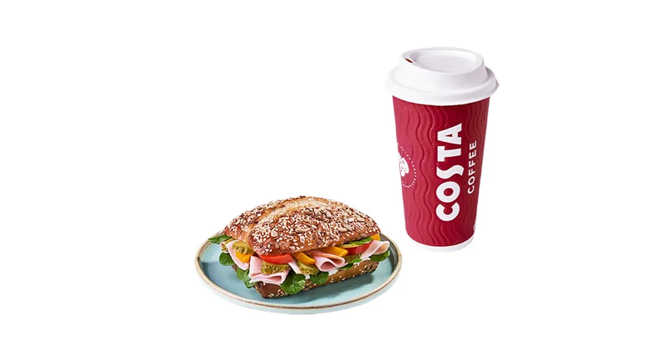 Zestaw z kanapką w supercenie