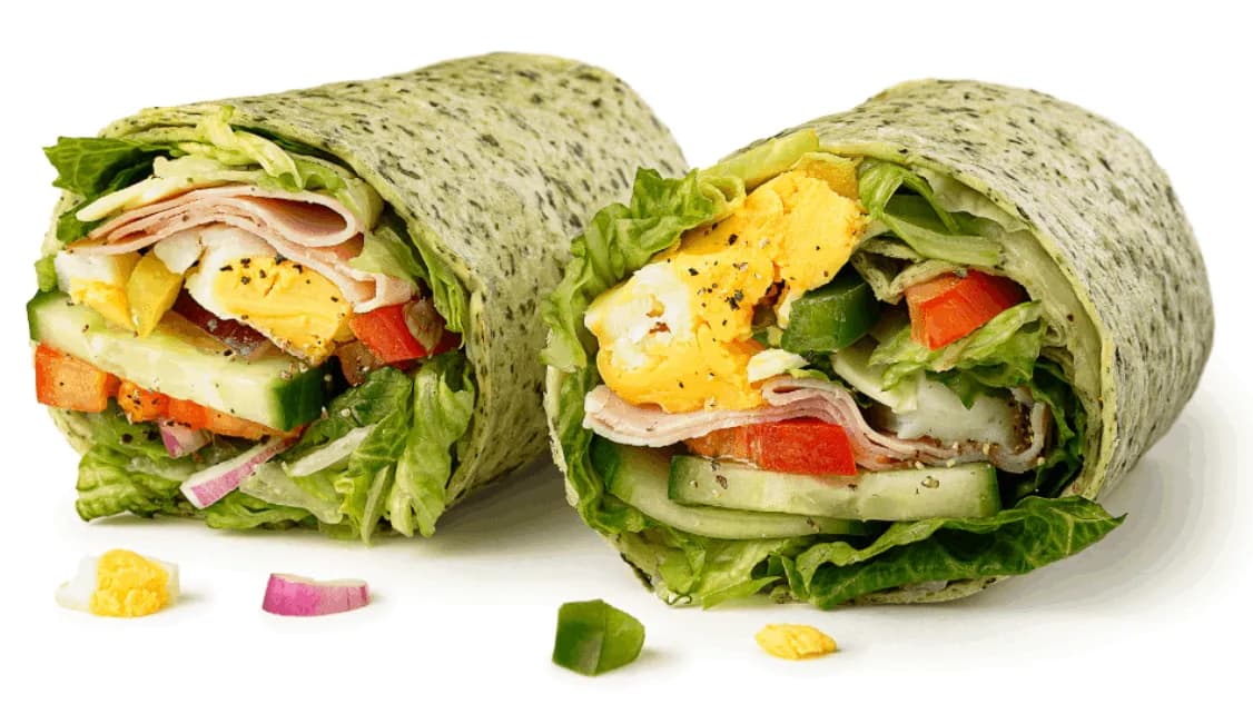 Wrap Jajko Szynka w Zestawie