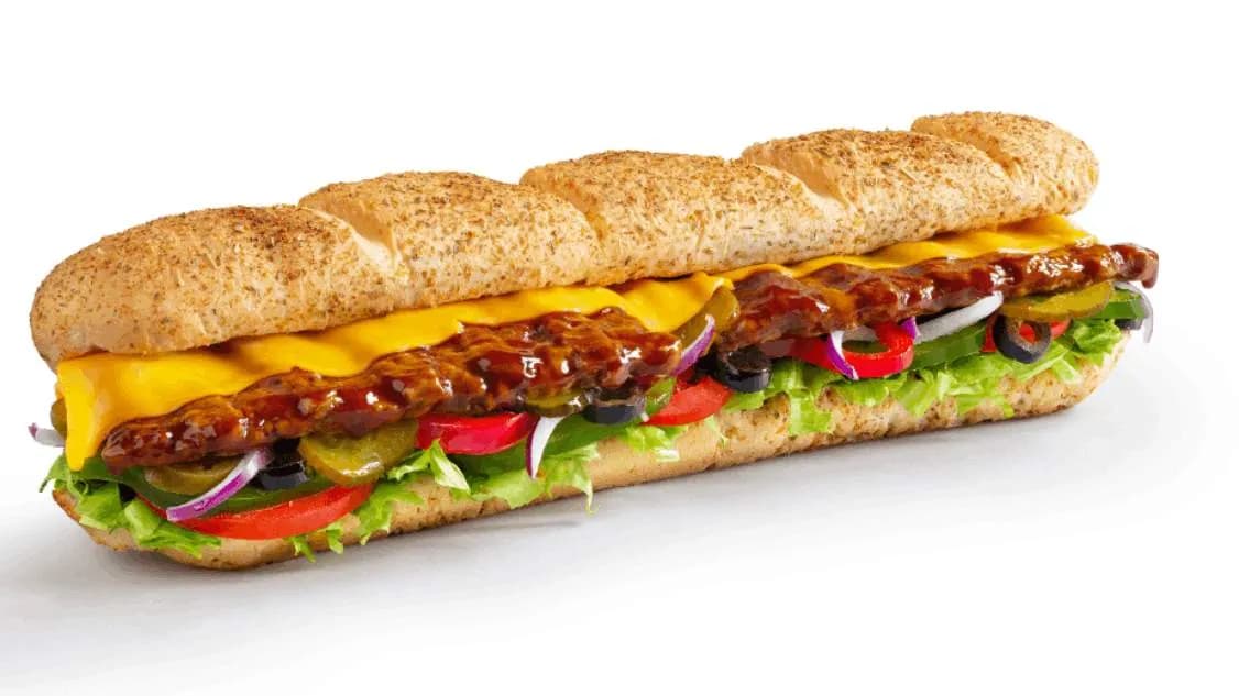 Sandwicz Żeberka BBQ 30cm