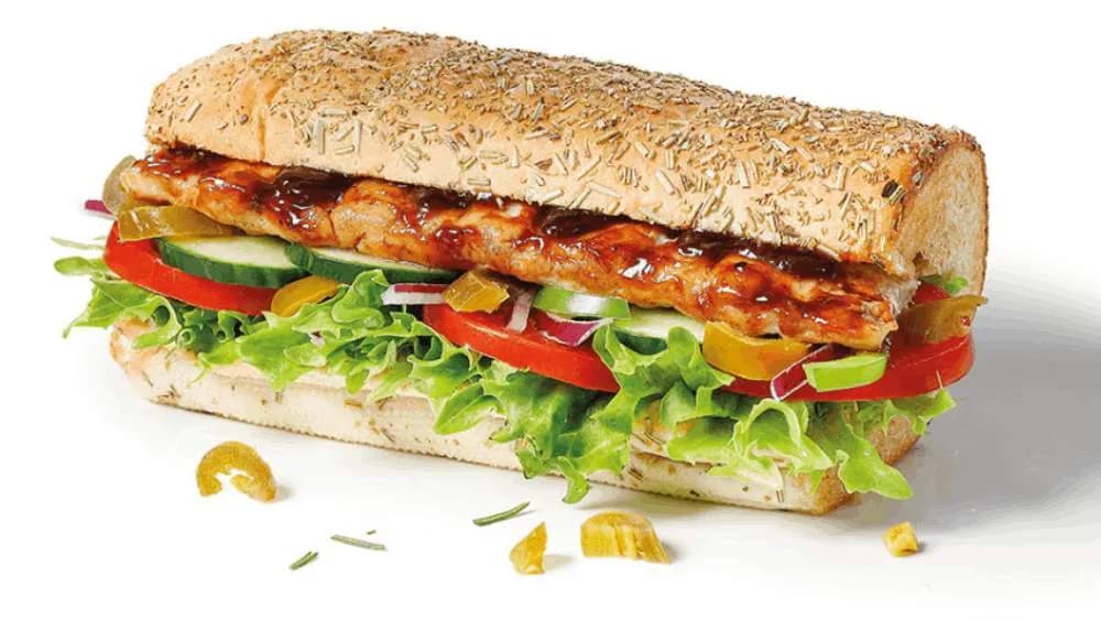 Sandwicz Żeberka BBQ 15cm w Zestawie