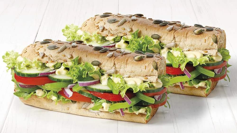 Sandwicz Veggie Delite 30cm w Zestawie