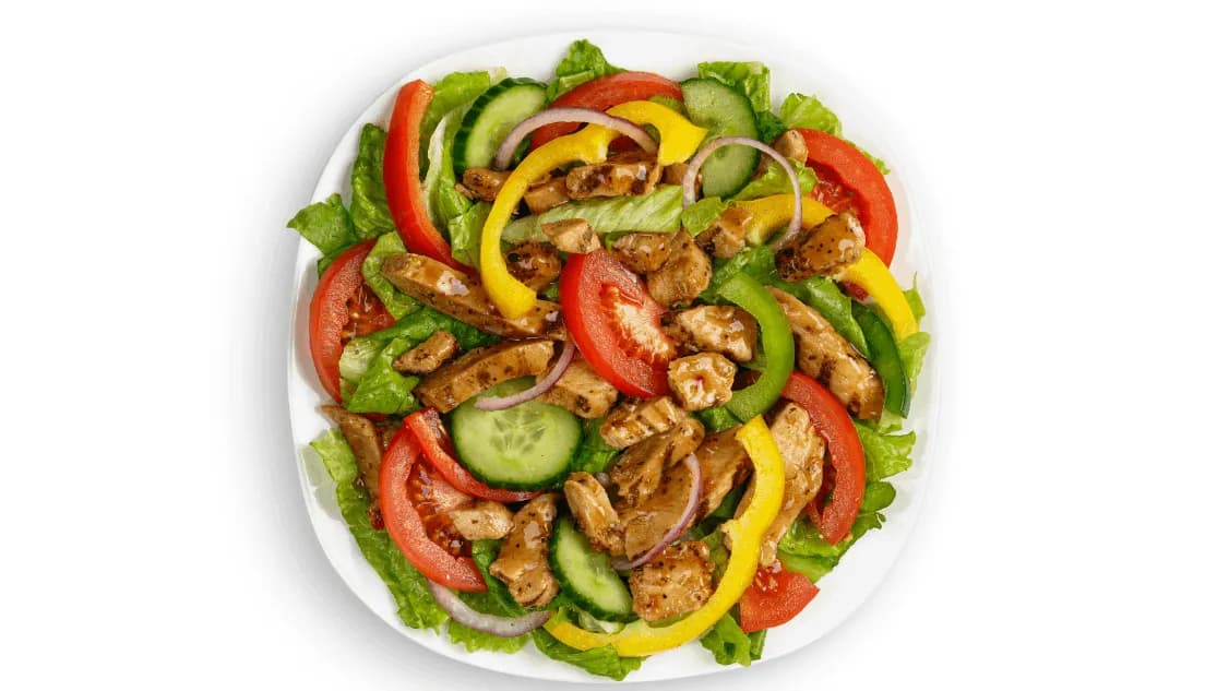 Sałatka Kurczak Teriyaki w Zestawie