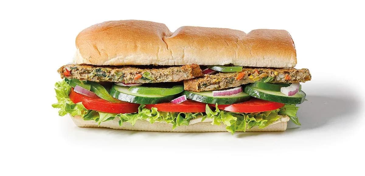 Sandwicz Pikantny Wegański 15cm