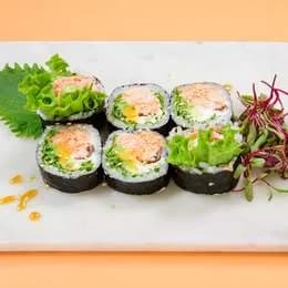 Philadelphia maki pieczony łosoś / awokado / tykwa / serek 6 szt.