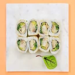 California sezam, w środku: dorada w tempurze / kimchi mayo 8 szt.