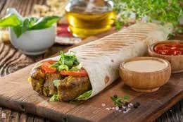 Kanapka Vege Kofta warzywna