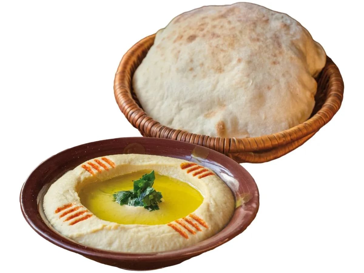 Nr 42- Przystawka Hummus + Pita