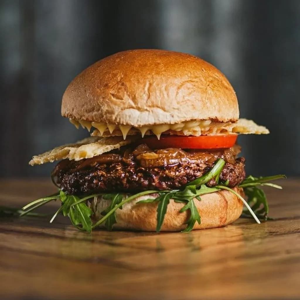 Roślinna Trufla burger