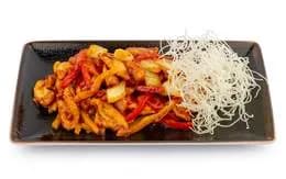 Kawałki Fileta z Kurczaka w Sosie Czosnkowym (245g, 350g)