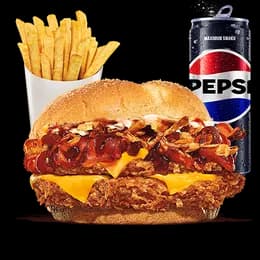 Double Steakhouse Chicken King Zestaw