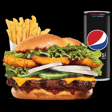 Summer Crunch Plant-Based Burger Zestaw