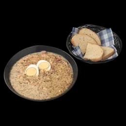 Żur warzony z jajem twardym