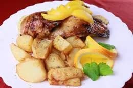 Połówka kaczki pieczonej