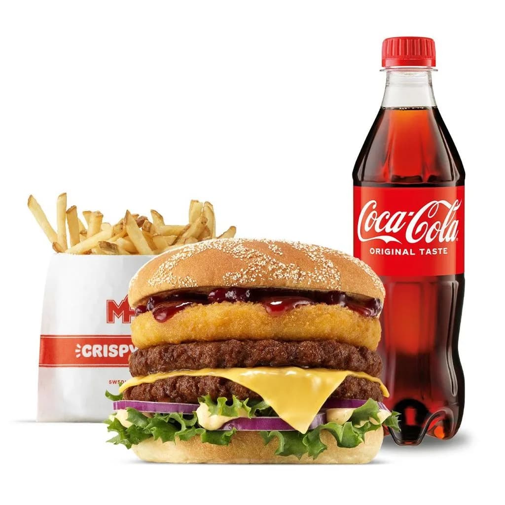 Burger Rywala Plant Beef w zestawie