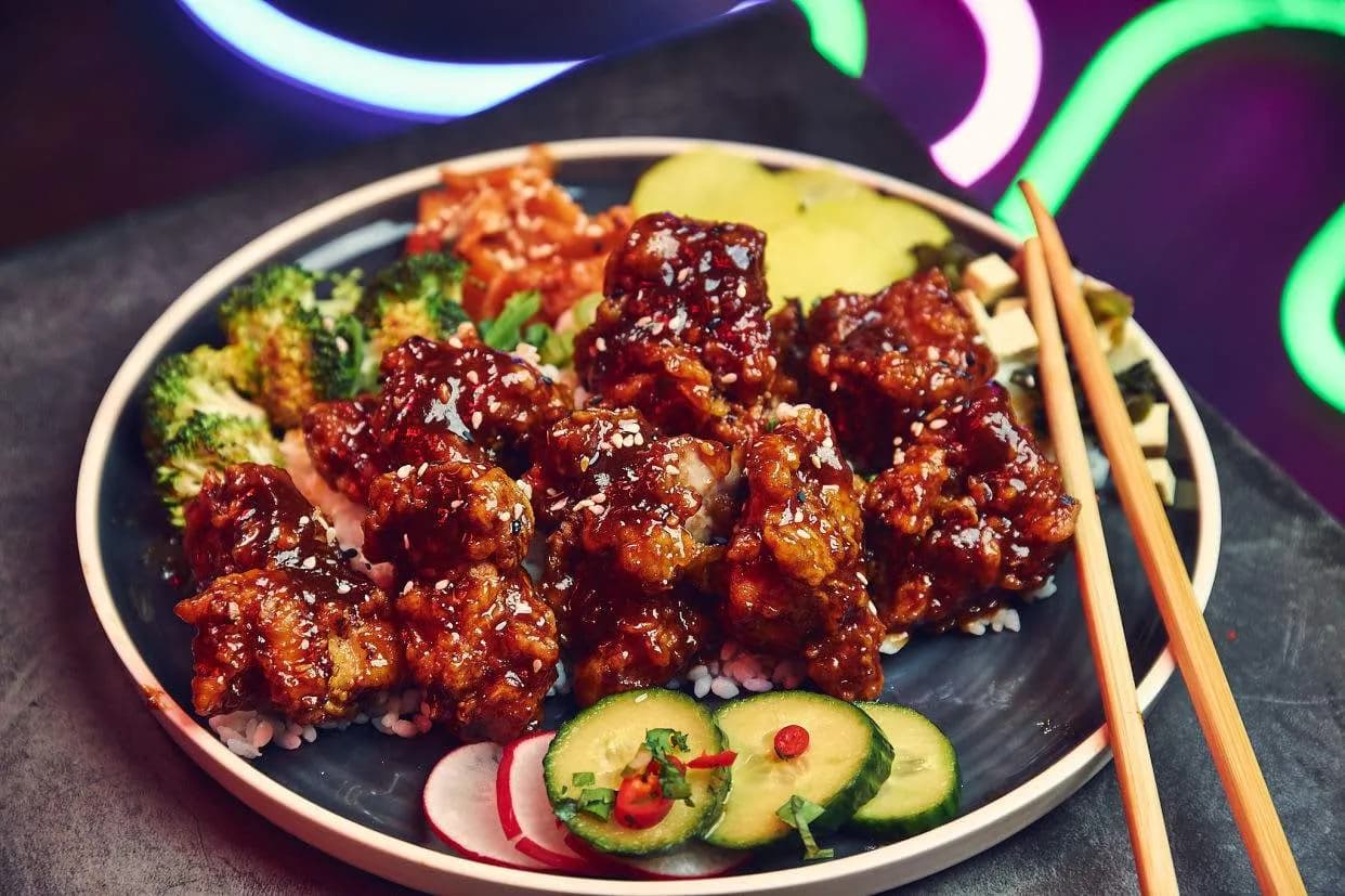 Korean BBQ Bites Bibimbap