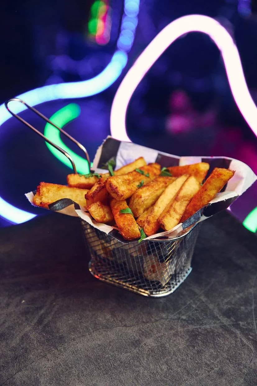 Frytki belgijskie podwójne