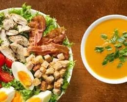 Sałatka Cezar + Zupa