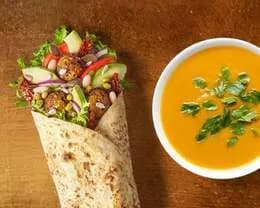 Wrap Wege Falafel + Zupa