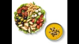 Sałatka Neapolitana + Zupa