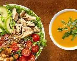 Sałatka Awokado Kurczak + Zupa