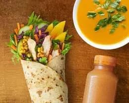 Wrap Tajski + Zupa + Sok