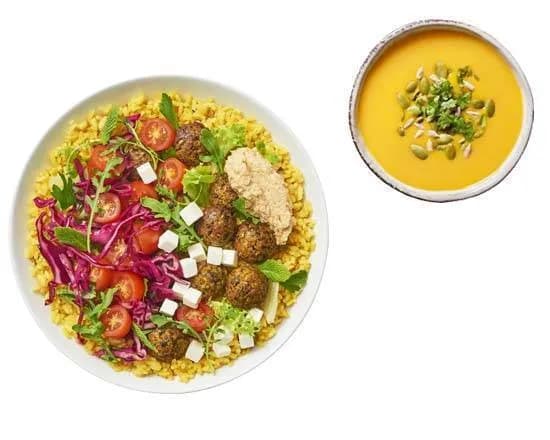 Bowl Hummus Falafel + Zupa