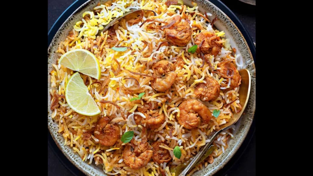 Prawns Biryani