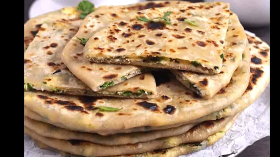 Paneer paratha