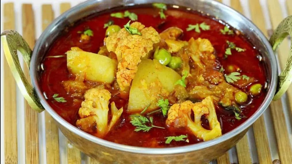 Aloo ghobi masala (vegan)