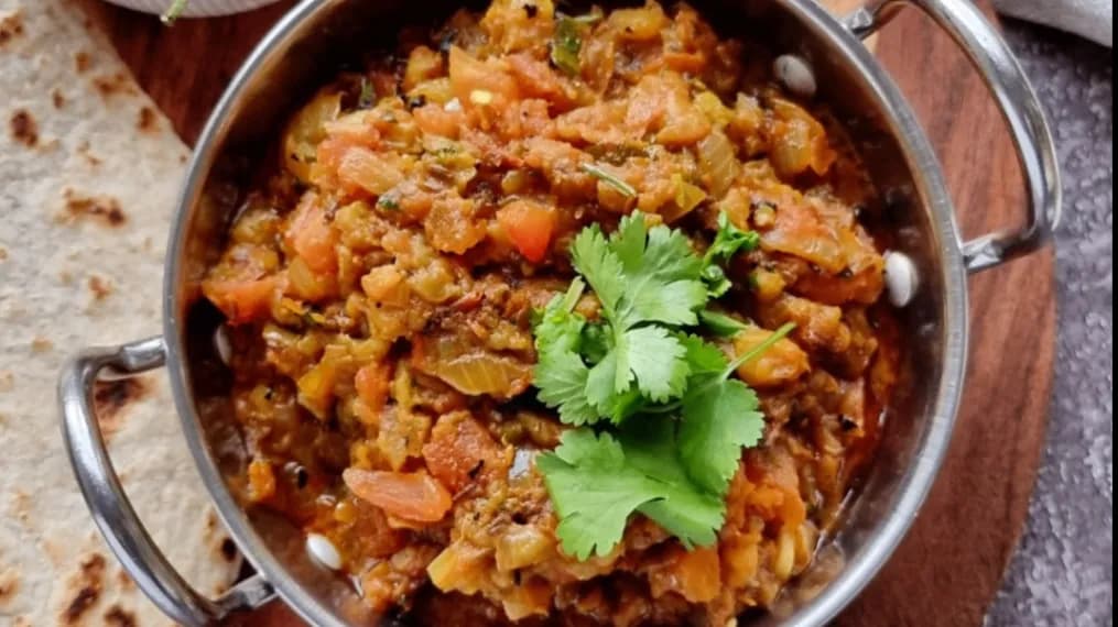 Baingan barta (vegan)