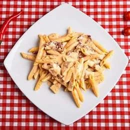 Pasta Pollo con Panna e Pomodori Secchi