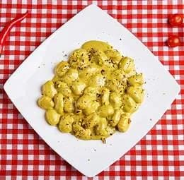 Gnocchi Gorgonzola e Pesto di Pistacchi