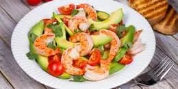 Insalata di Gamberi e avocado