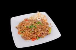 Makaron sojowy z wieprzowiną